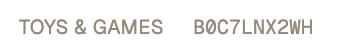 Toys & Games · B0C7LNX2WH